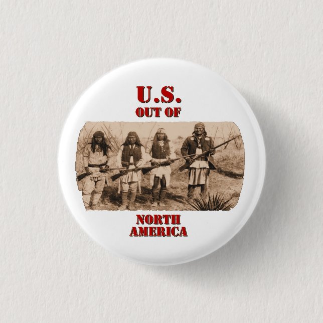 U.S. Ut ur Nordamerika Knapp (Framsida)