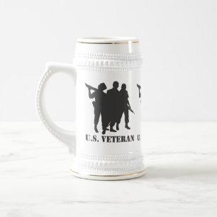 U.S. VETERANÖL STEIN SEJDEL