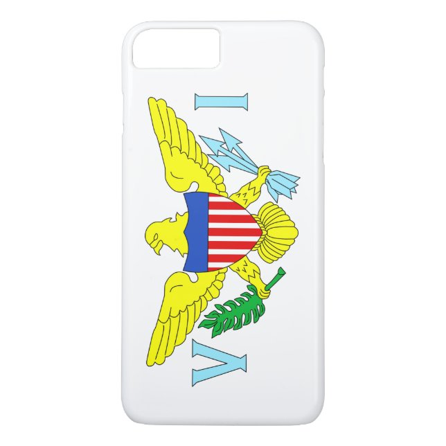 U.S. Virgin Islands flagga Case-Mate iPhone Skal (Baksida)