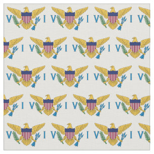 U.S. Virgin Islands Flagga (Small) Tyg
