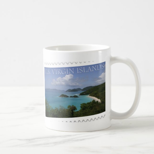 U.S. Virgin Islands - Sts John stamfjärd Kaffemugg (Höger)
