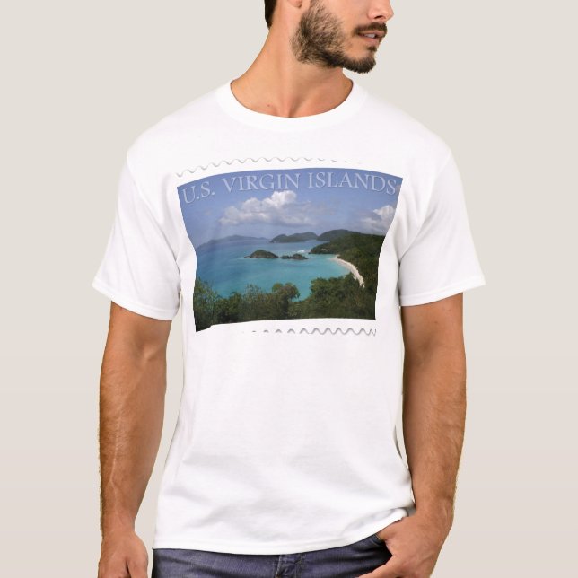 U.S. Virgin Islands - Sts John stamfjärd Tee (Framsida)