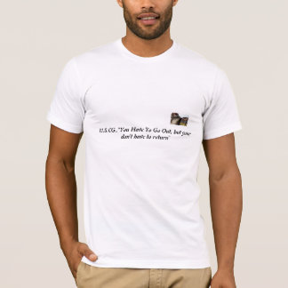 U.SC.G.-skjortan, coola, får för vet, T-shirt