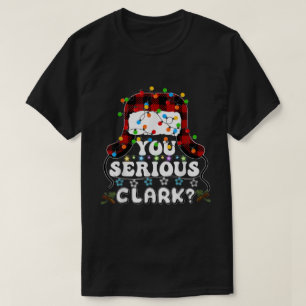 U Seriös Clark-julafton - Vacation - god jul T Shirt