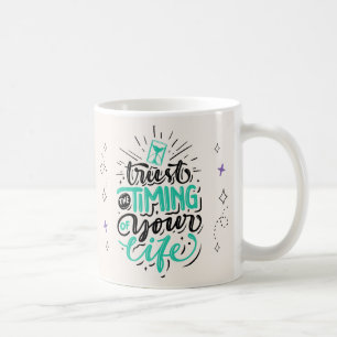U Sten Kid Trust tidsplanen för din livmotivation Kaffemugg