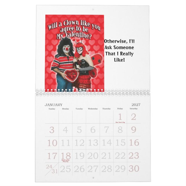 U-Suga hälsningkalendern för 2012 Kalender (Jan 2027)