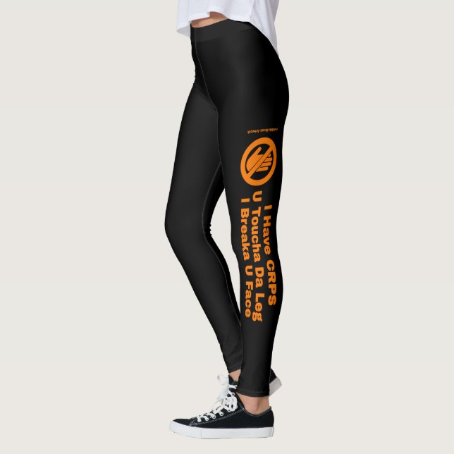 U Toucha Da Leg...CRPS Leggings (Vänster)