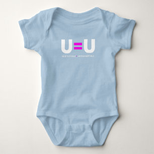 U=U HIV Odetekterbara lika med ej överförbara T Shirt