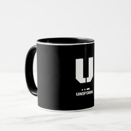 U(Uniform) Natos fonetiska alfabet och morsekod Mugg