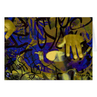 U vänder den tomma kortupplagan hälsningskort