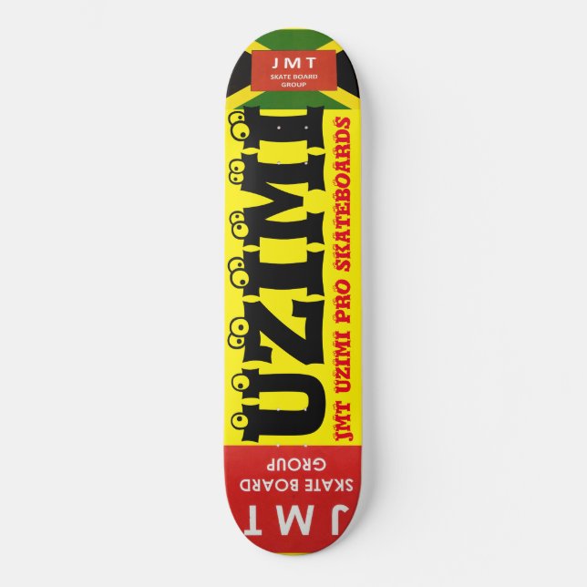 U ZI MI JMT 8 1/4-tums Skateboard Deck (Framsida)