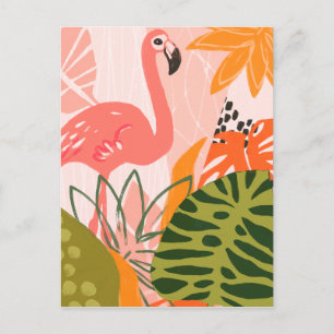 UA Jungle Flamingo II Vykort