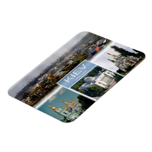 UA Ukraina - Kiev Kyiv - Magnet (Vänstra Sidan)