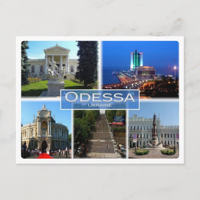 UA Ukraina - Odessa - Vykort (Front)