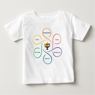UA Unitarian Shared Values Flower T Shirt