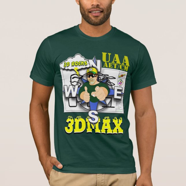 UAA AET/CM 3DMAX TEE (Framsida)