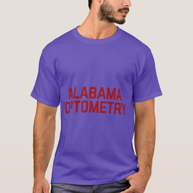 UAB Alabama School of Optometry T Shirt (Framsida)