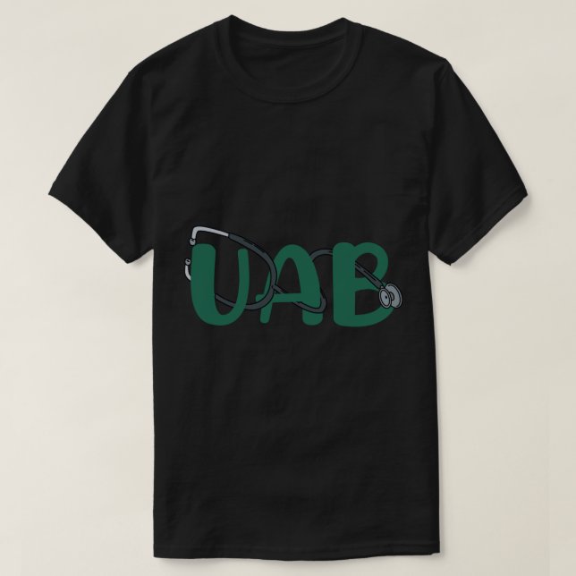 UAB Medical Sticker T Shirt (Design framsida)