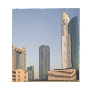 UAE, Dubai. Park Ställe Torn och andra områden Anteckningsblock