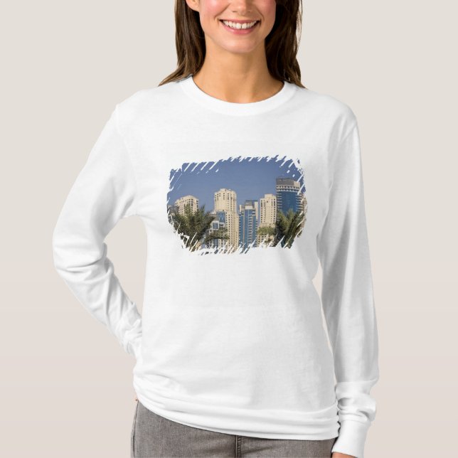 UAE, Dubai. Torn av Jumeirah Beach-bosättning Tee Shirt (Framsida)