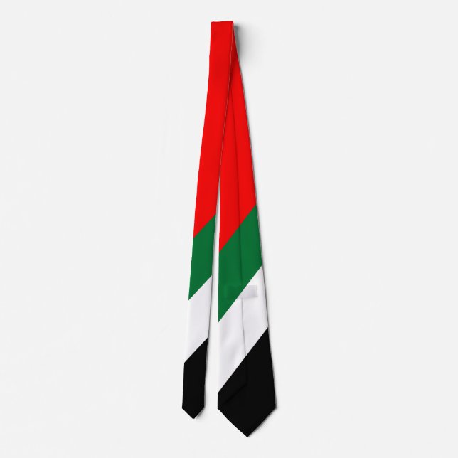 UAE Flagga Manar Necktie Slips (Baksida)