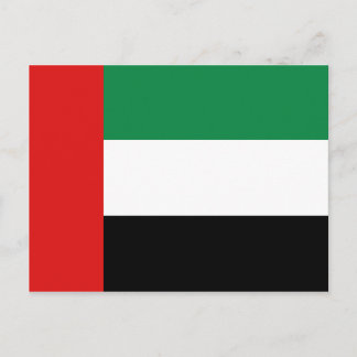 UAE Flagga vykort
