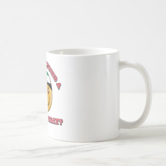Uae-flaggadesigner Kaffemugg (Höger)