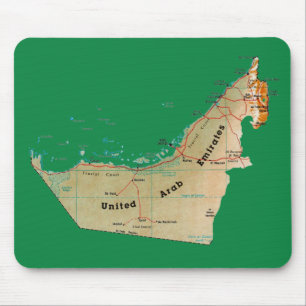 UAE Karta Mousepad Musmatta