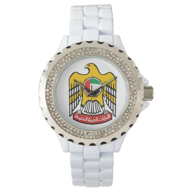 UAE Rhinestone Watch Armbandsur (Framsida)