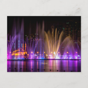 UAE - Sharjah cityscape Vykort