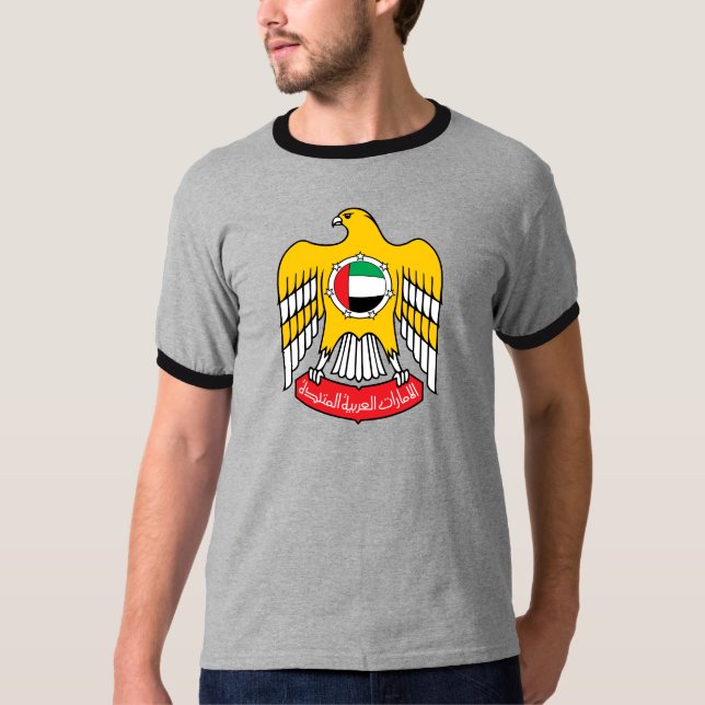Uae-vapenskölden specificerar tee (Framsida)