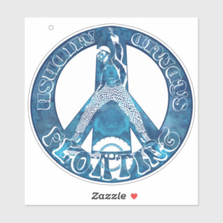 UAF Peace Option 1-fästare Klistermärken