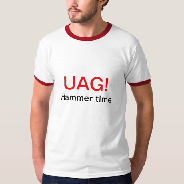 UAG (STOPP) bultar tid - biologicodon T Shirt (Framsida)