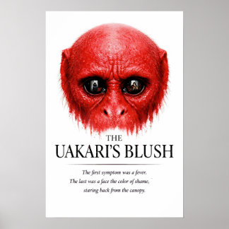 Uakarins rodnad Primitiv konst Poster