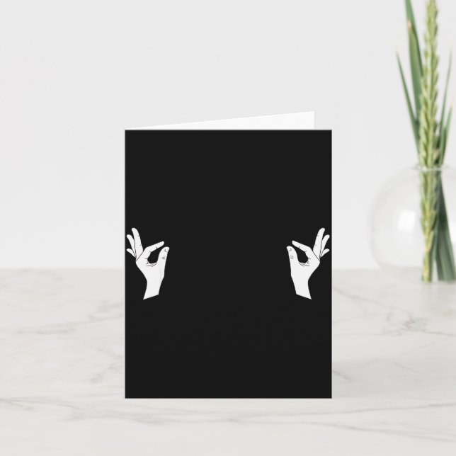 Ual Innuendo Funny Offensive Adult Humor Gag Raunc Kort (Framsida)