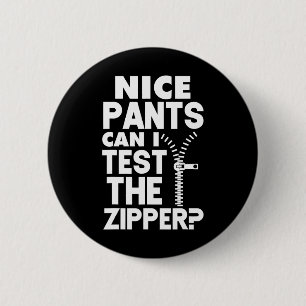 Ual Naughty Nice Byxor kan jag testa Zipper Knapp