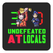 UaL Team Logotyp Fyrkantiga Klistermärken