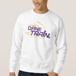 UAlbany Dane Tåg Logotyp Lång Ärmad Tröja
