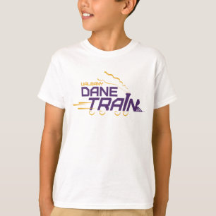 UAlbany Dane Tåg Logotyp T Shirt