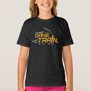 UAlbany Dane Tåg Logotyp T Shirt