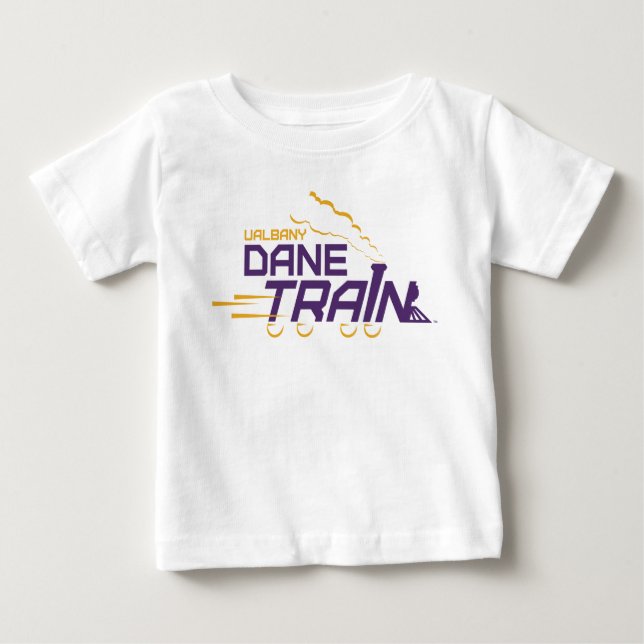 UAlbany Dane Tåg Logotyp T Shirt (Framsida)
