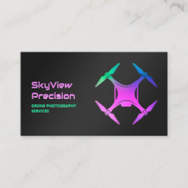 UAV Aerial Drone QR Visitkort