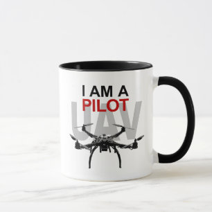 UAV Quadpilot pilot- Quadcopter Mugg