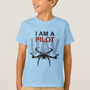 UAV Quadpilot pilot- Quadcopter T Shirt