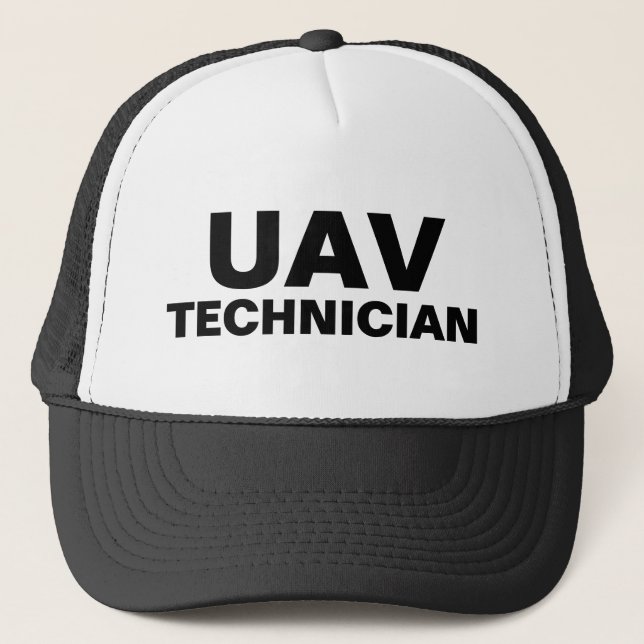 UAV-tekniker™ Truckerhatt  Keps (Framsida)
