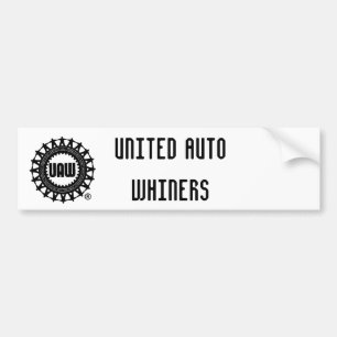uaw ENIGA AUTO WHINERS Bildekal