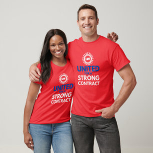 UAW strejka - Storbritannien för ett starkt kontra T Shirt