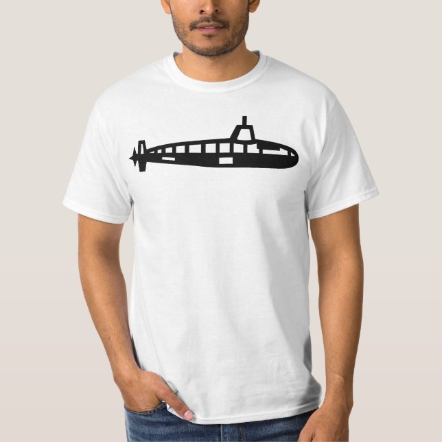 ubåt t shirt (Framsida)