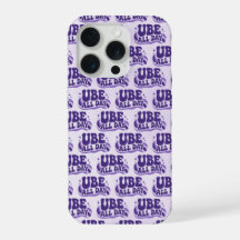 Ube All Day iPhone 15 Pro fodral