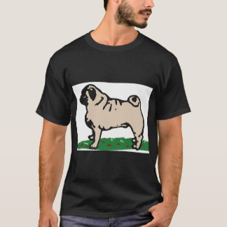 Ube the Pug Tecknad film T Shirt